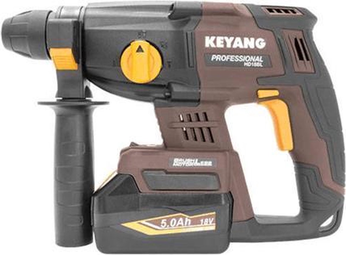 Keyang HD18BL Accu combihamer 18V 5.0Ah SDS Plus