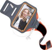 Mobiparts Comfort Fit Sport Armband Apple iPhone X/XS Neon Oranje