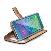 Celly Wally Telefoonhoesje geschikt voor Samsung Galaxy A7 (2015) Hoesje Bookcase Portemonnee - Zwart