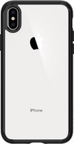 Spigen Ultra Hybrid bescherming bumper iPhone XS Max zwart doorzichtig