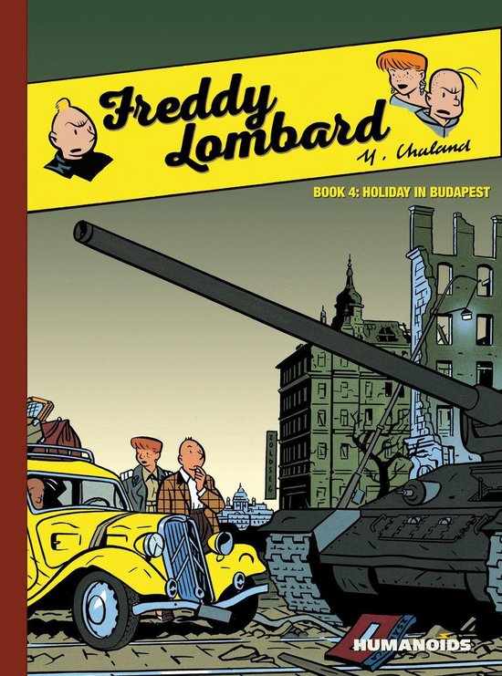 Freddy Lombard 4 - Holiday in Budapest - cover