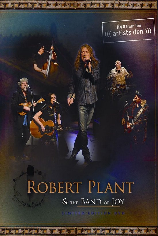 Cover van de film 'Robert Plant & The Band Of Joy - Live From The Artist's Den'