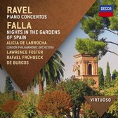 Alicia De Larrocha, London Philharmonic Orchestra - Piano Concertos; Falla: Nights In The Garden (CD) (Virtuose)