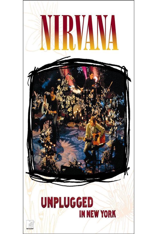 Cover van de film 'Nirvana - Unplugged In New York'