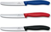 Victorinox kleurrijke tomaat en tafelmes Set van 3 kleuren