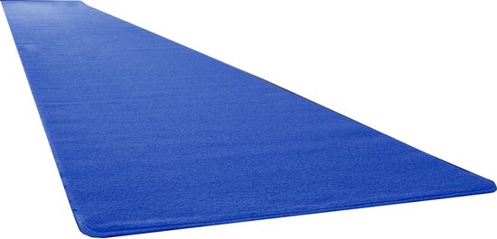 Tapijt loper Antares- 100 x 300 cm- Blauw | bol.com