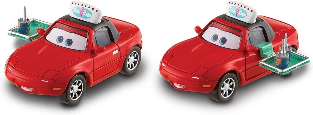 Mattel Cars Voertuigen Waitress Mia Waitress Tia Bol Com