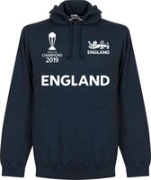 Engeland Cricket World Cup Winners Hoodie - Navy - S