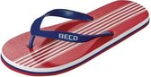 Beco Teenslippers Heren Rood/blauw Maat 43