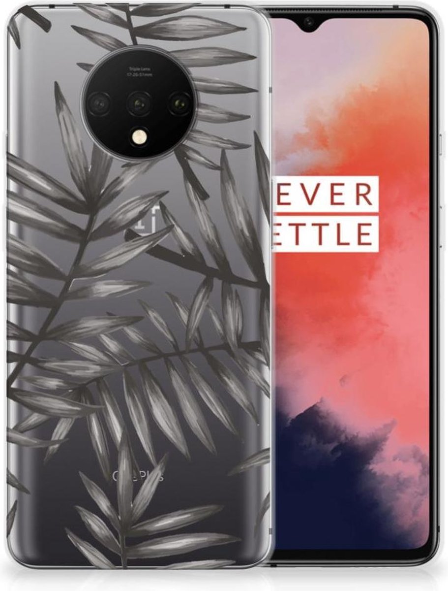 OnePlus 7T TPU Case Leaves Grey