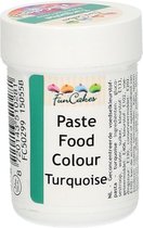 FunCakes Eetbare Kleurstof Pasta Turquoise 30g