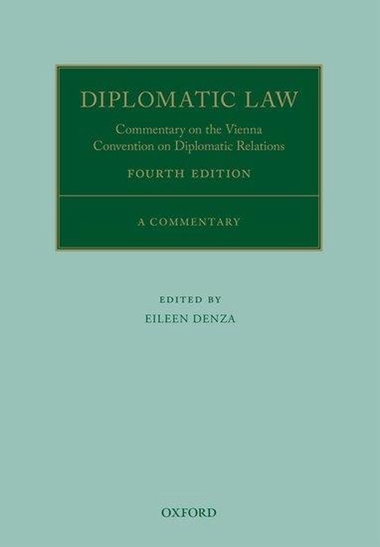Diplomatic Law - cover
