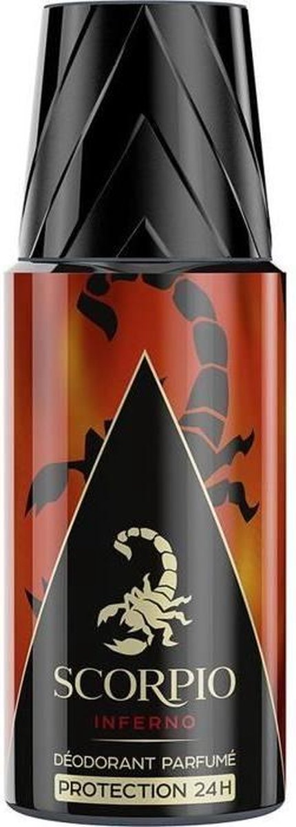 SCORPIO Deodorant Inferno Verstuiver - Man - 150 ml