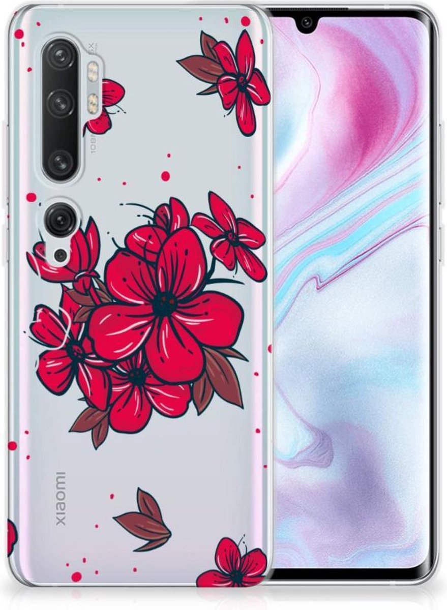 Xiaomi Mi Note 10 Pro TPU Case Blossom Red