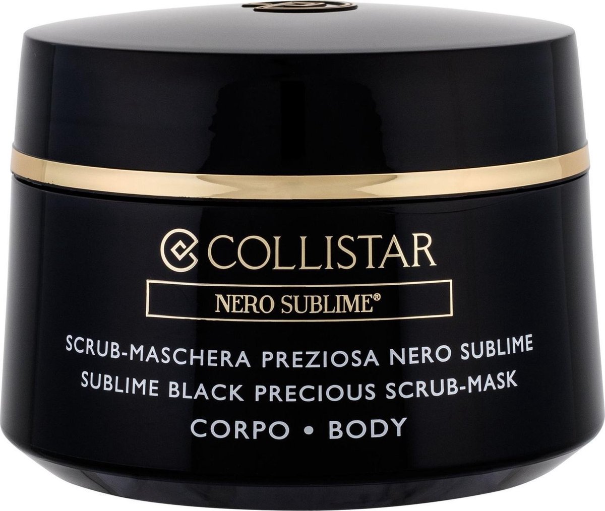 Collistar-Sublime Black* black scrub- 450 gram