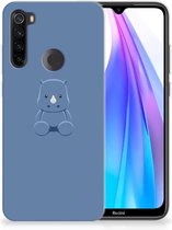 Xiaomi Redmi Note 8T Telefoonhoesje met Naam Baby Rhino