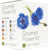 Plant Theatre Gourmetbloemen-kit, 6 eetbare bloemensoorten, om zelf te telen, een geweldig geschenk