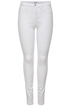 ONLY ONLROYAL LIFE HWSK JEANSWHITE NOOS Dames Jeans- Maat XS x L32