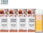 Therme Skincare Marrakesh Almond & Argan Bath Oil 4x100ml - Voordeelverpakking