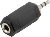 Scanpart mini jack adapter - 2.5 mm naar 3.5 mm - Geschikt voor koptelefoon - Headphones - Converter