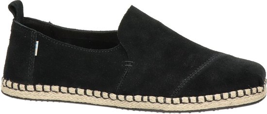 TOMS Deconstructed Alpargata Rope Suede Drizzle Grey Pig