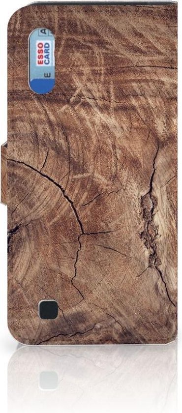 Housse pour Samsung Galaxy M10 Coque Tronc D'Arbre