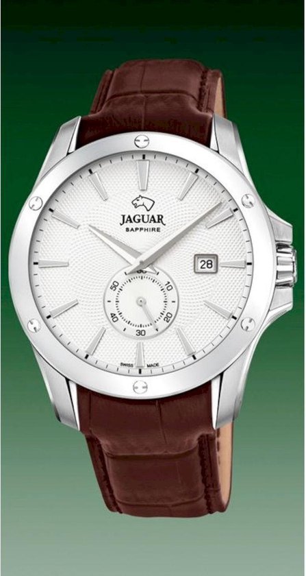 JAGUAR Orologio Uomo Collezione Acamar J882/1 - Cassa 44mm Nero Con Cinturino In Pelle Nera