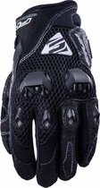 Five Stunt Evo Airflow Black Motorcycle Gloves 2XL