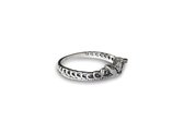 Zilveren ring Crown