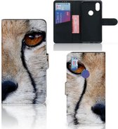 Xiaomi Mi Mix 2s Telefoonhoesje met Pasjes Cheetah