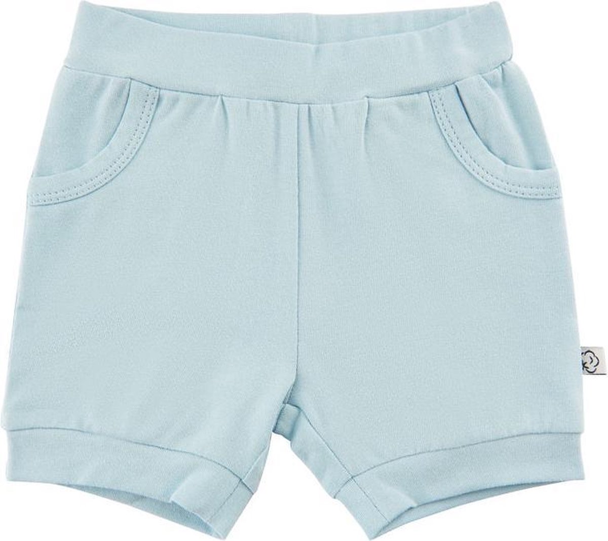 Pippi - babywear - korte broek - blauw - Maat 56