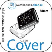 38mm beschermende Case Cover Protector Apple watch 1 / 2 / 3 transparant Watchbands-shop.nl