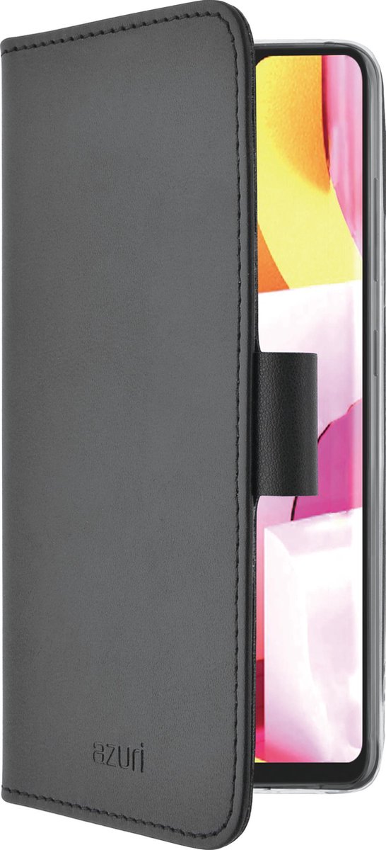 Azuri Samsung Galaxy A71 hoesje - Walletcase - Zwart | bol.com