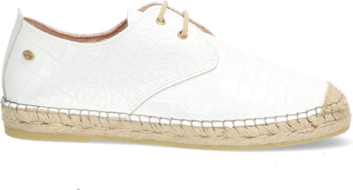 Fred de la Bretoniere Espadrilles - Wit | bol.com