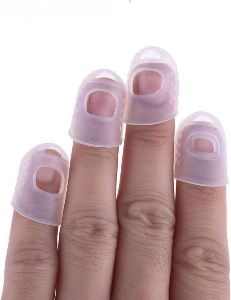 Gitaar Accessoires Kit Bevat 20 stuks Siliconen Gitaar Vingerbeschermers 10 stuks Gitaar Plectrums 4 stuks kopen vanaf een prijs van 8.37