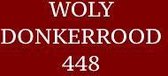 Woly DonkerRood 448 Schoensmeer - One size