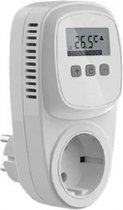 Plug in thermostaat niet programmeerbaar TC200 GS stopcontact thermostaat met randaarde