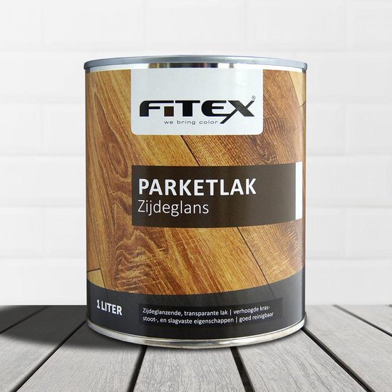 Fitex Parketlak Zijdeglans 2,5 liter transparant