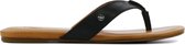 UGG Vrouwen Leren    Slippers /  Teenslipper - 1112870 - Zwart - Maat 373
