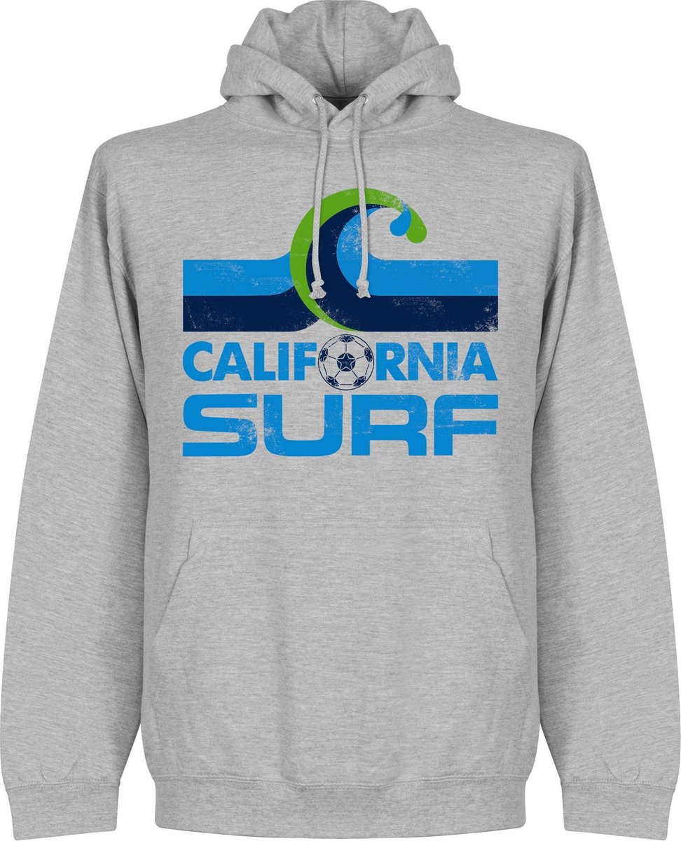 California Surf Hoodie - Grijs - XXL