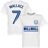 Millwall Wallace 7 Team T-Shirt - Wit - S