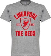 Liverpool Established T-Shirt - Grijs - XXXL