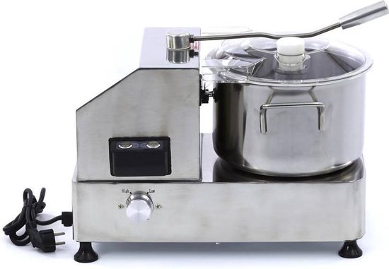 Cutter / Keukenmachine 6 Liter - RVS | bol.com