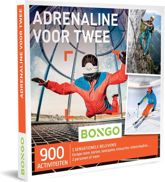 Bongo Bon - Adrenaline voor Twee Cadeaubon - Cadeaukaart cadeau voor man of...