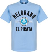 Belgrano Cordoba Established T-Shirt - Licht Blauw - XS