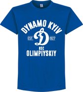 Dynamo Kiev Established T-Shirt - Blauw - XXL