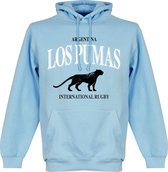 Argentinie Rugby Hoodie - Licht Blauw - S