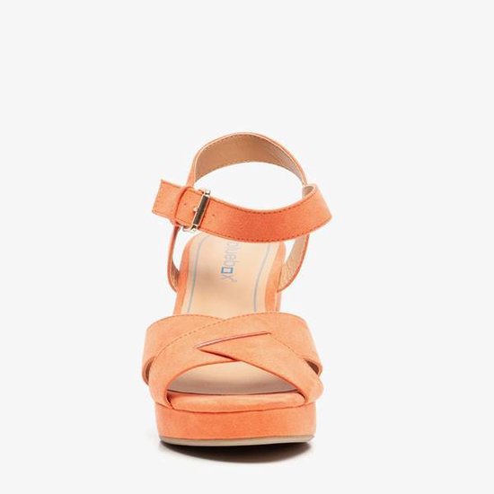 Blue Box dames hak sandalen - Roze - Maat 39 | bol.com