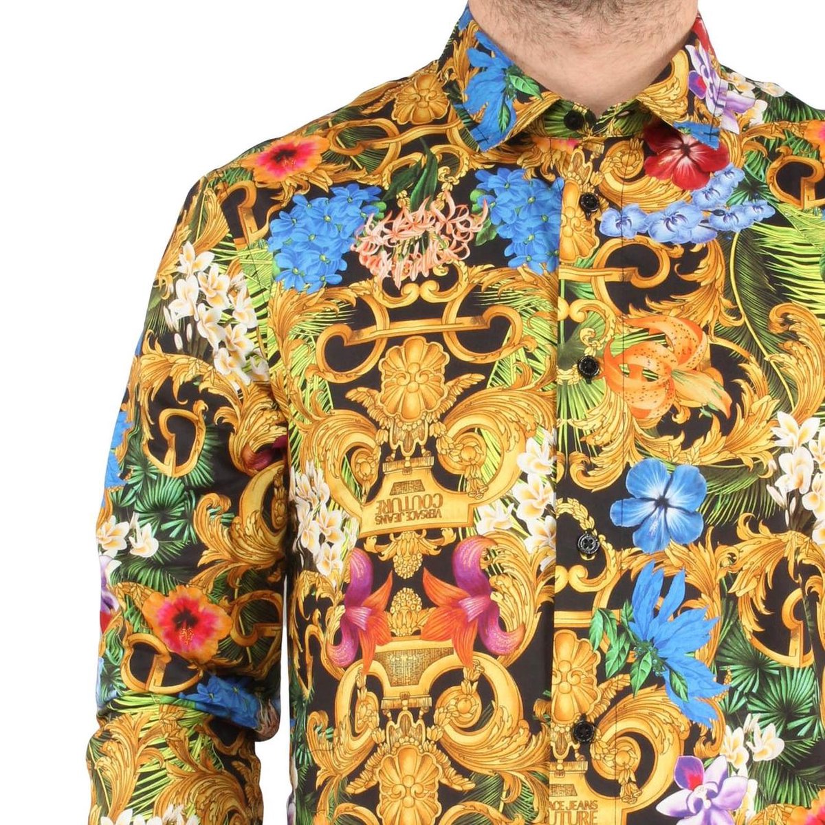 Versace Abito con Stampa La Coupe des Dieux | SALE € 1406,- (40% Korting)
