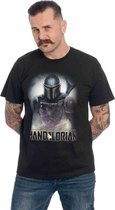 The Mandalorian Heren Tshirt -S- Fighter Zwart